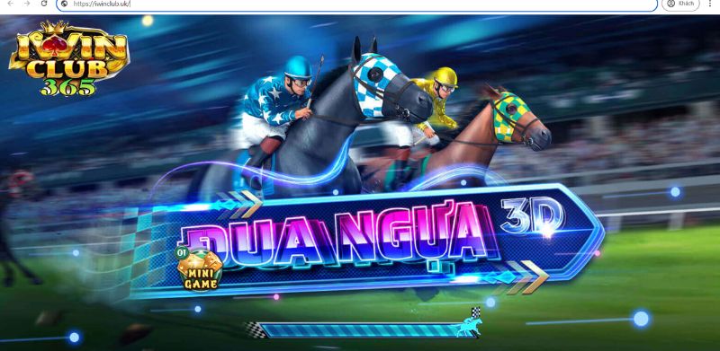 Game thể thao đua ngựa được cập nhật mới tại domain iwinclub.uk